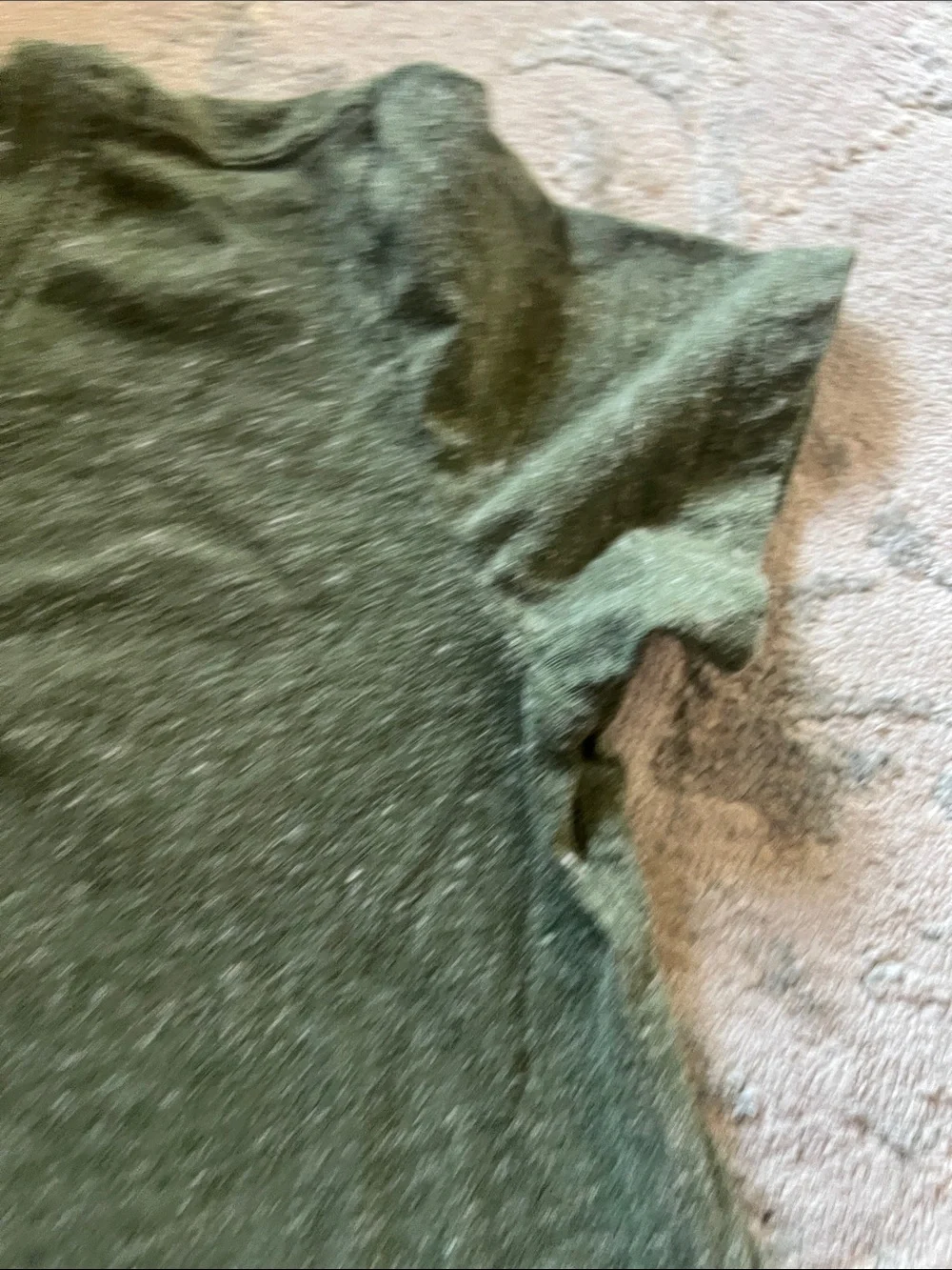 Old Navy Olive Green Short Sleeve Henley Tee